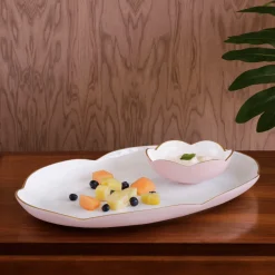 ENCANTO Amelia Mini Round Bowl Camellia and White