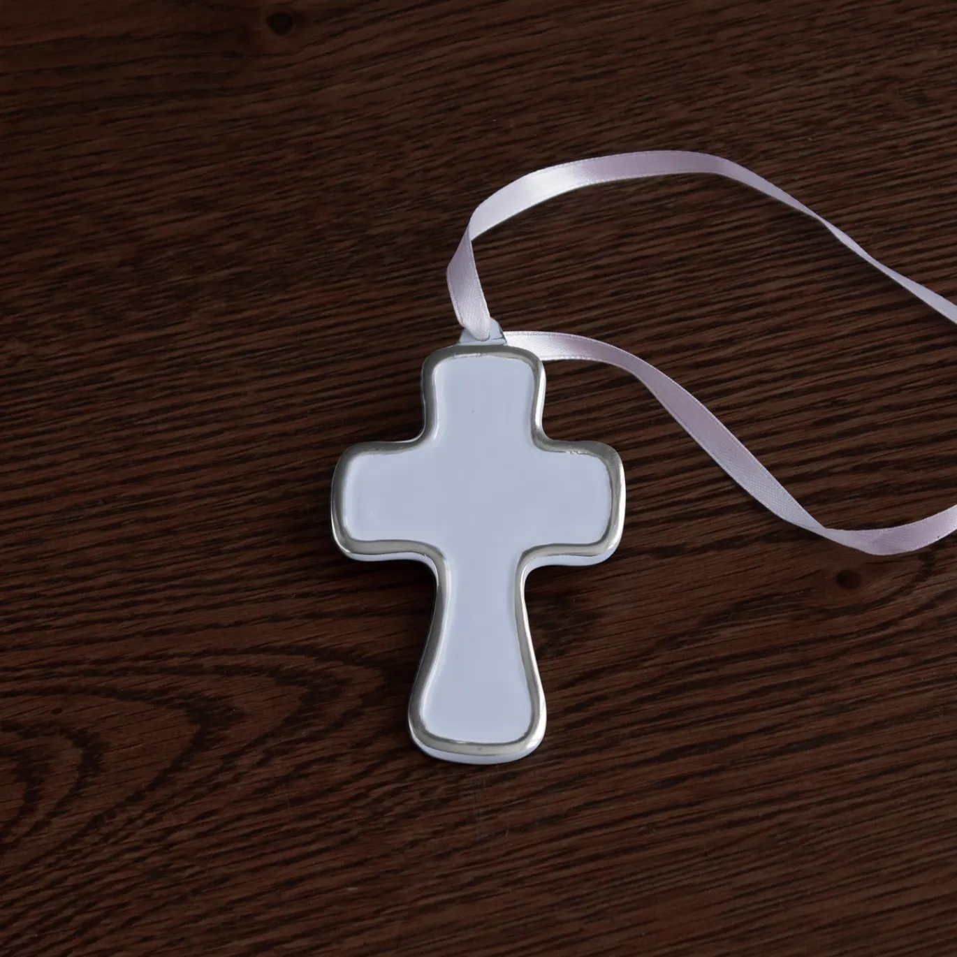 ENCANTO Athens Cross Ornament (Periwinkle)
