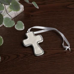 ENCANTO Athens Cross Ornament (Cream)