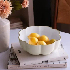 ENCANTO Calabaza Medium Bowl (Cream and White)