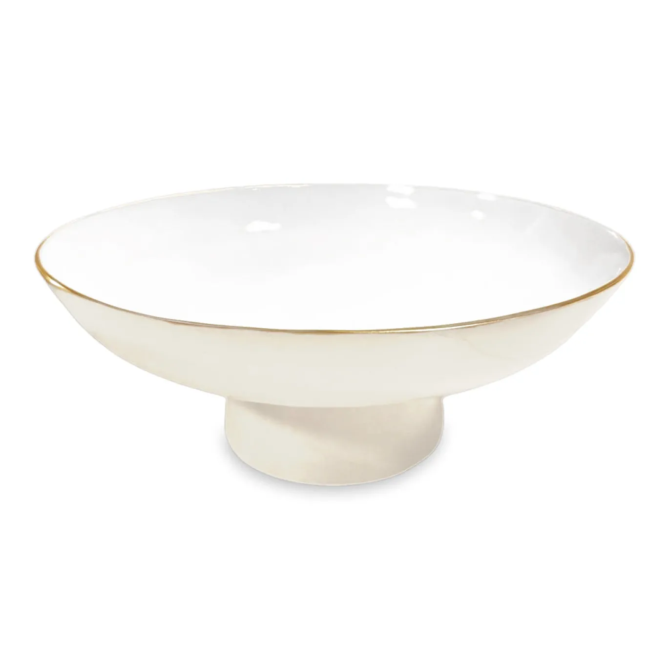 ENCANTO Carnaval Medium Pedestal (Cream and White)