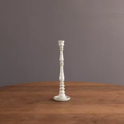 ENCANTO Crosby Small Candlestick Holder (Cream)