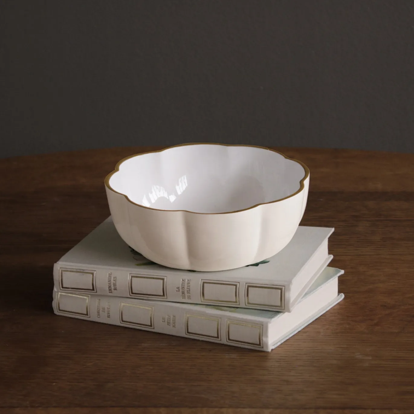 ENCANTO Devon Mini Bowl (Cream and White)