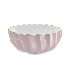 ENCANTO Orlando Medium Bowl (Camellia and White)