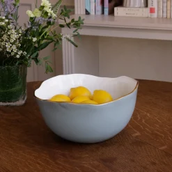 ENCANTO Osaka Large Bowl Slate & White