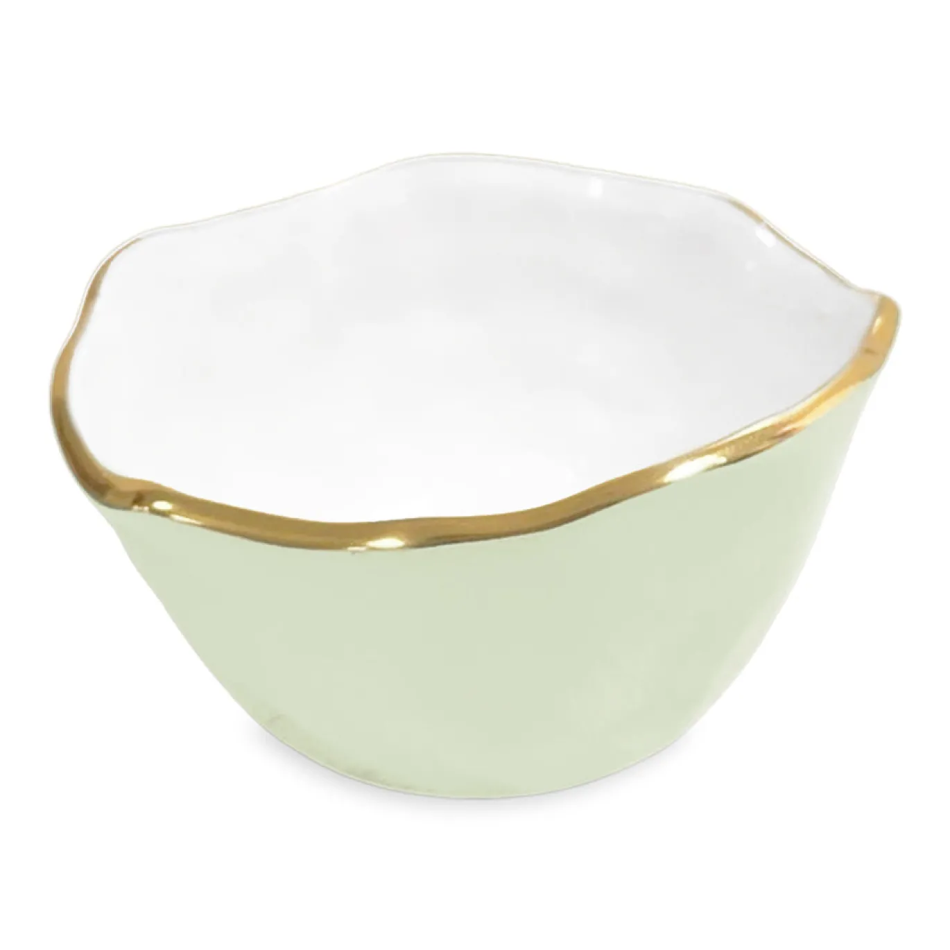 ENCANTO Osaka Small Bowl (Pistachio and White)