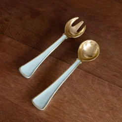 ENCANTO Soho Salad Servers (Sky Blue)