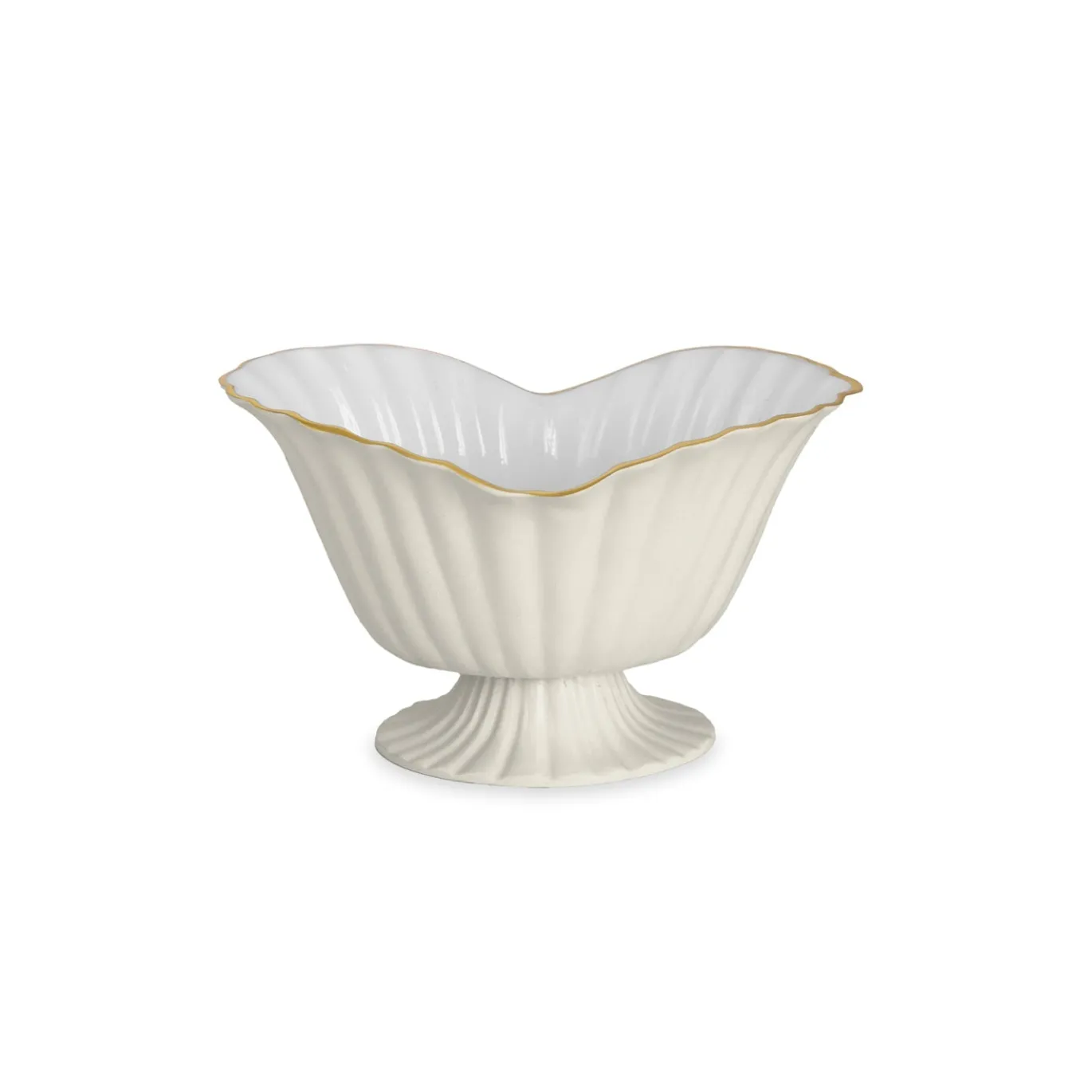 ENCANTO Vienna Medium Grissini Pedestal Cream and white