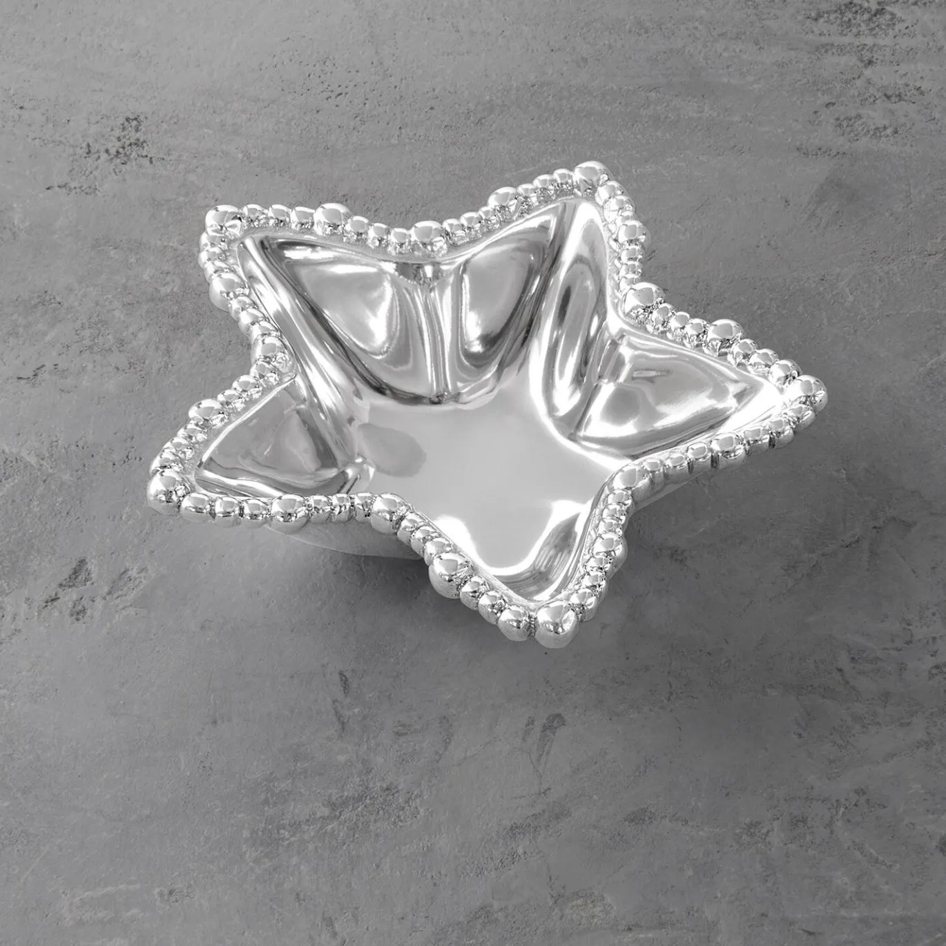 GIFTABLES Organic Pearl Star Bowl