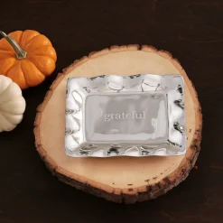 GIFTABLES Vento Rectangular Engraved Tray (