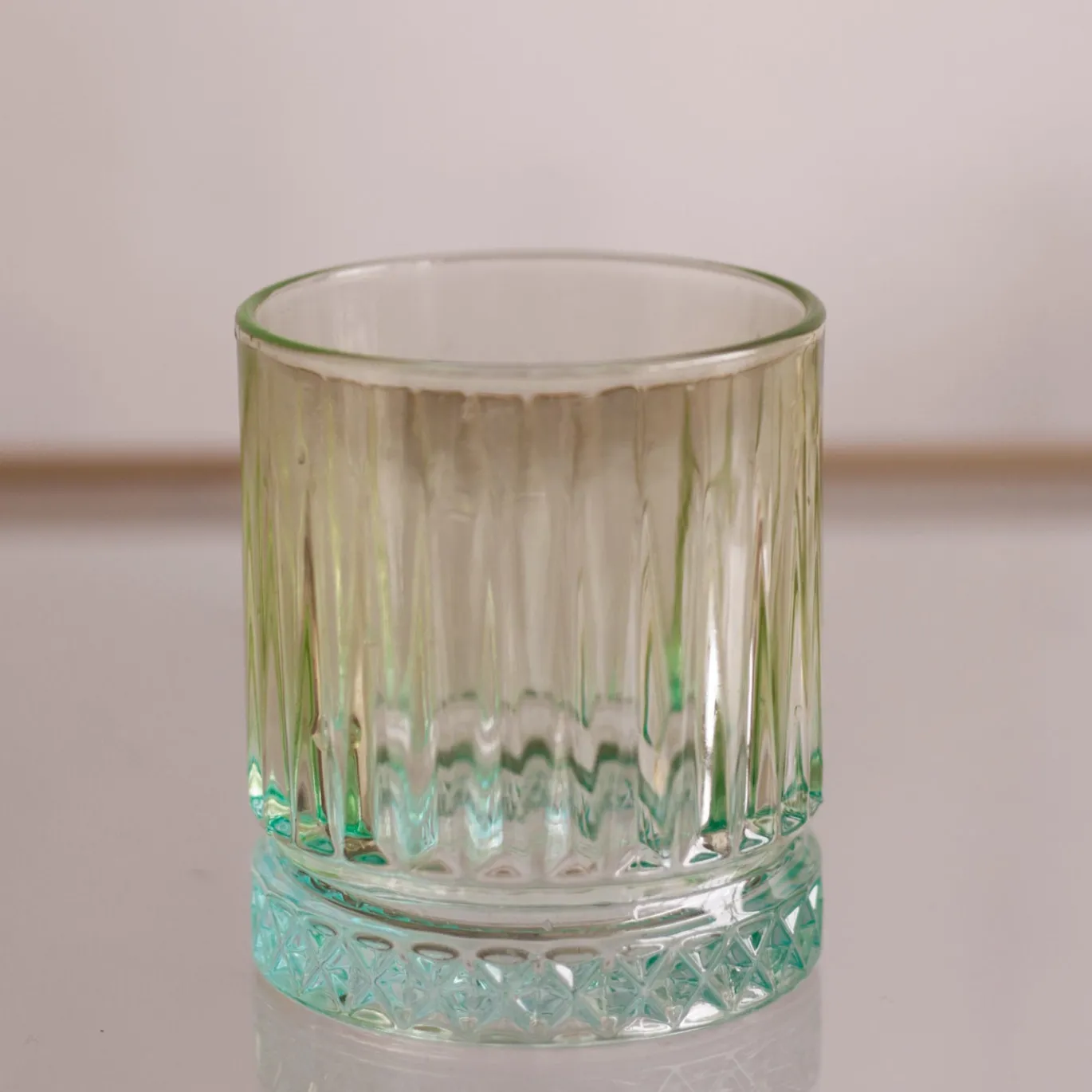 GLASS Aquarelle Double Old Fashioned Set of 4 (Multi)