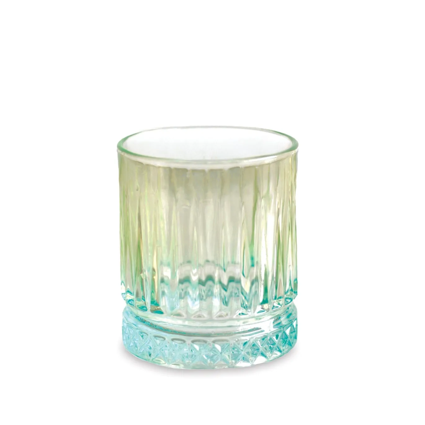GLASS Aquarelle Double Old Fashioned Set of 4 (Multi)