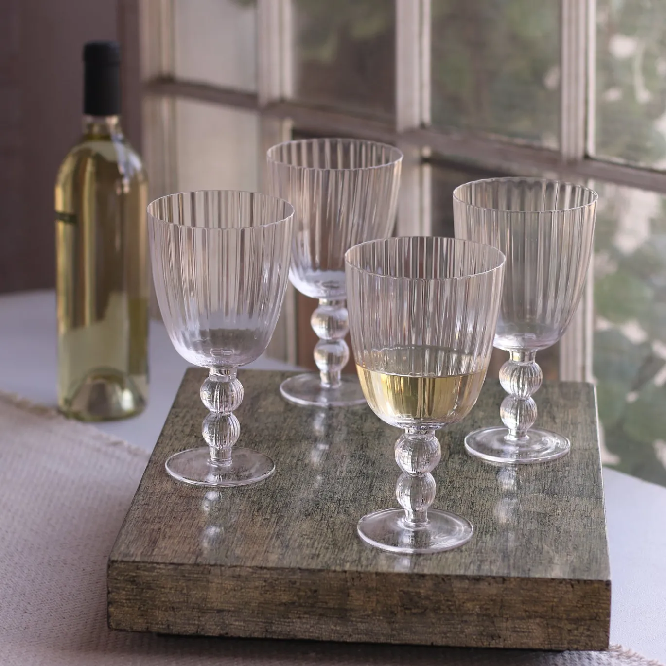 GLASS Venice All Purpose Set of 4 (Clear)
