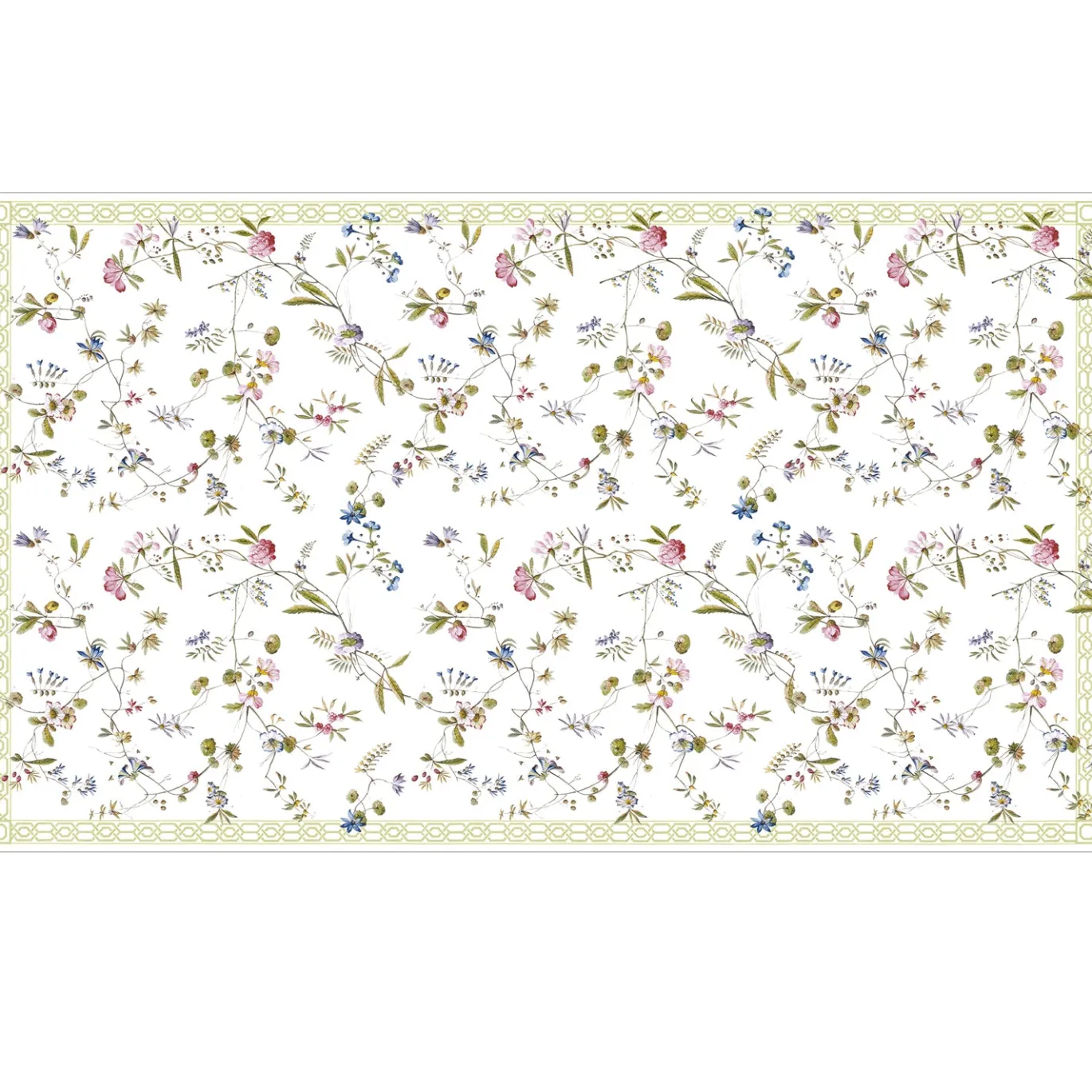 LINEN Gabrielle tablecloth 70 x120 (Floral)