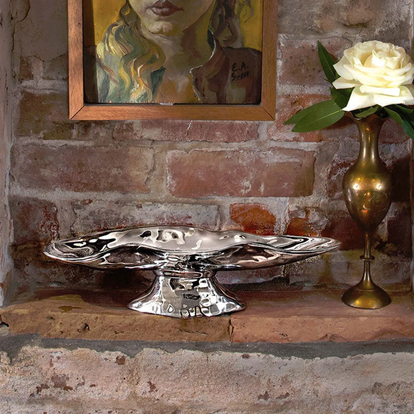 PEDESTAL Soho Small Oval Cracker Tray