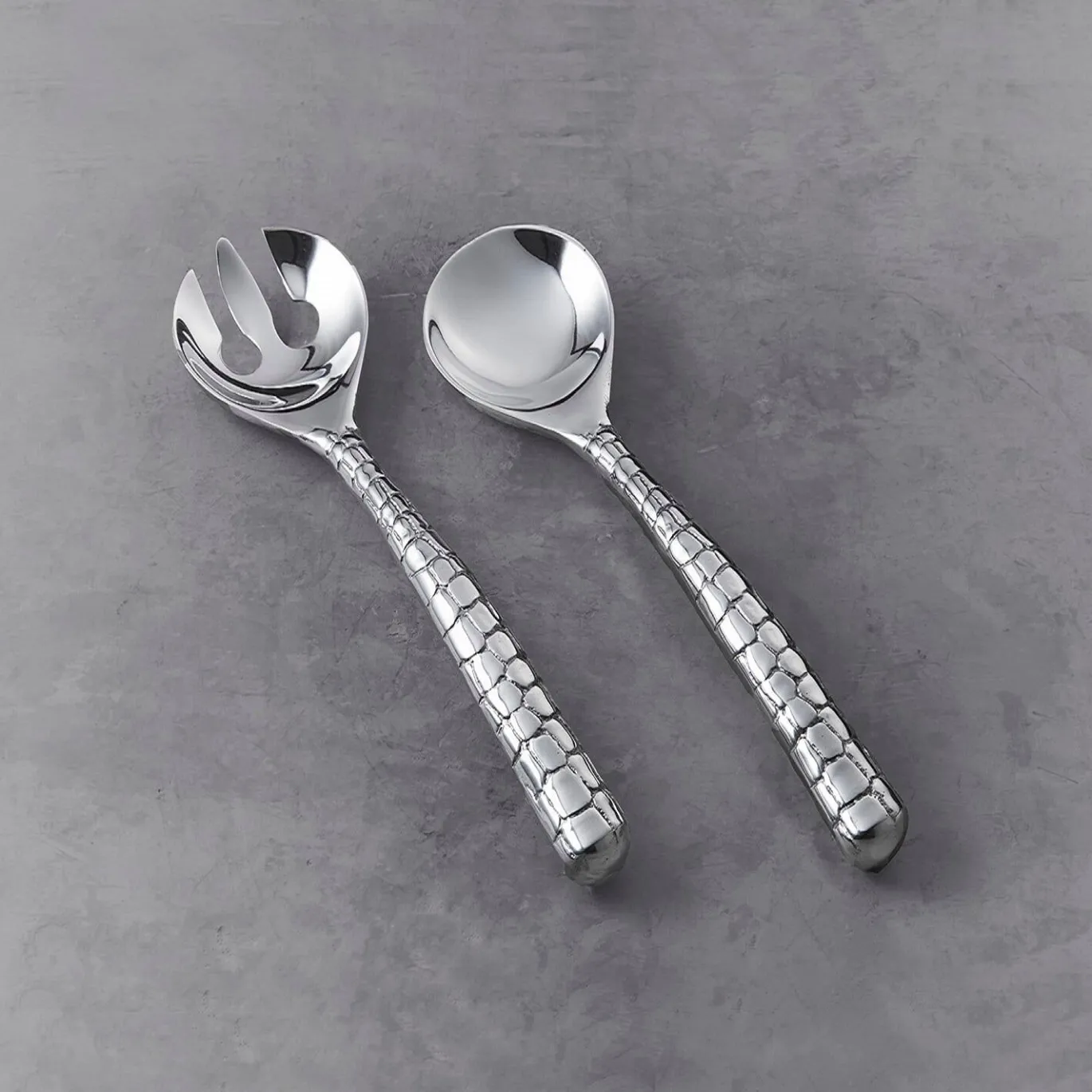 PIELES Croc Large Salad Servers