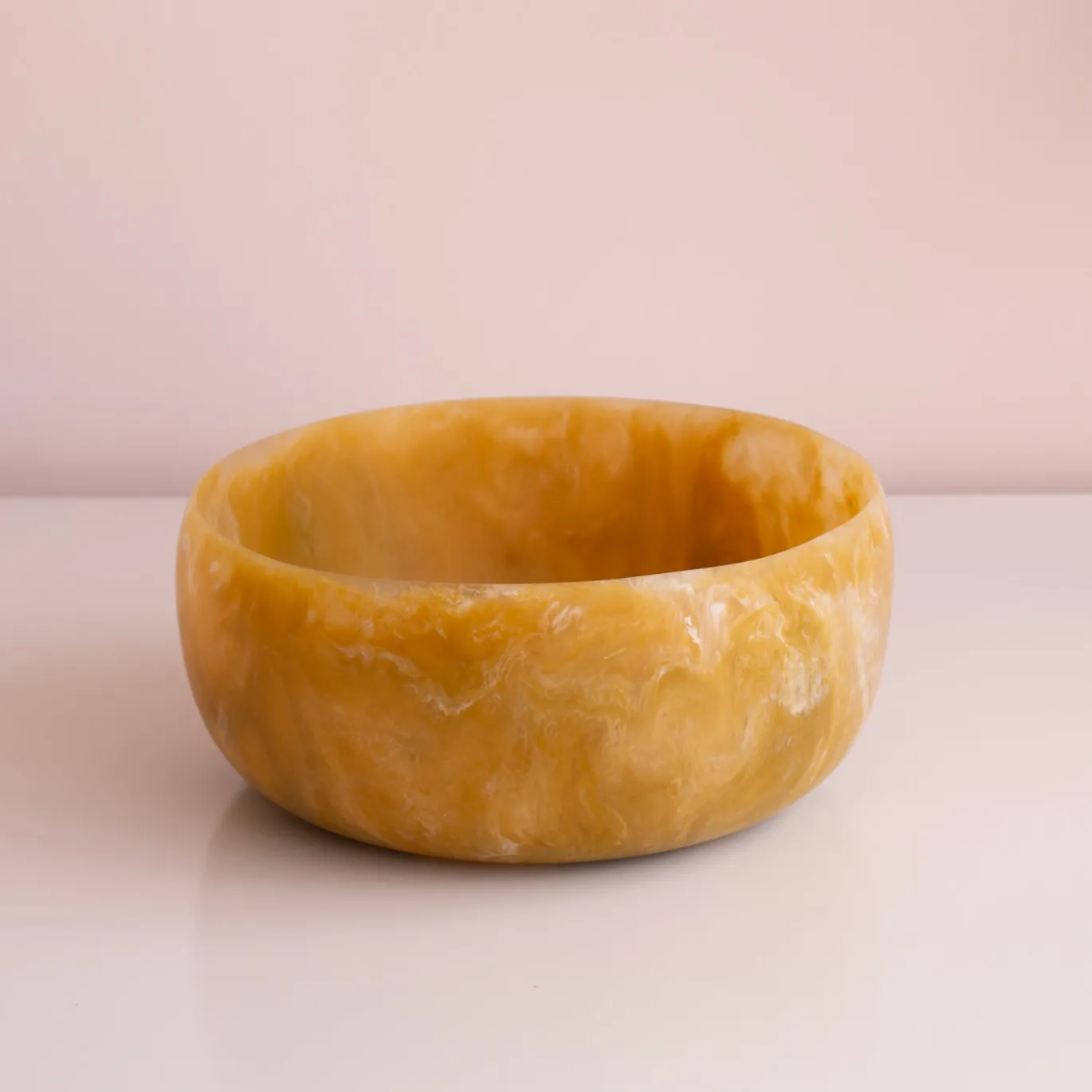 RESIN Sorbet Large Round Bowl Matcha