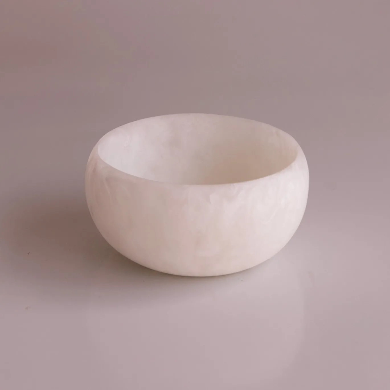 RESIN Sorbet Mini Round Bowl Coconut