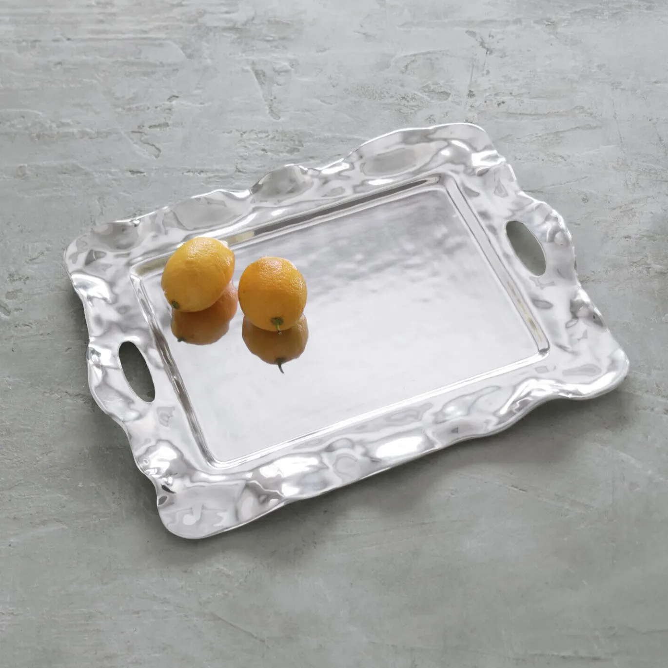 VENTO Rebecca Large Rectangular Tray with Handles