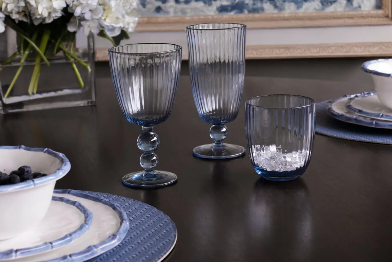 VIDA Acrylic All Purpose Set of 4 (Blue)