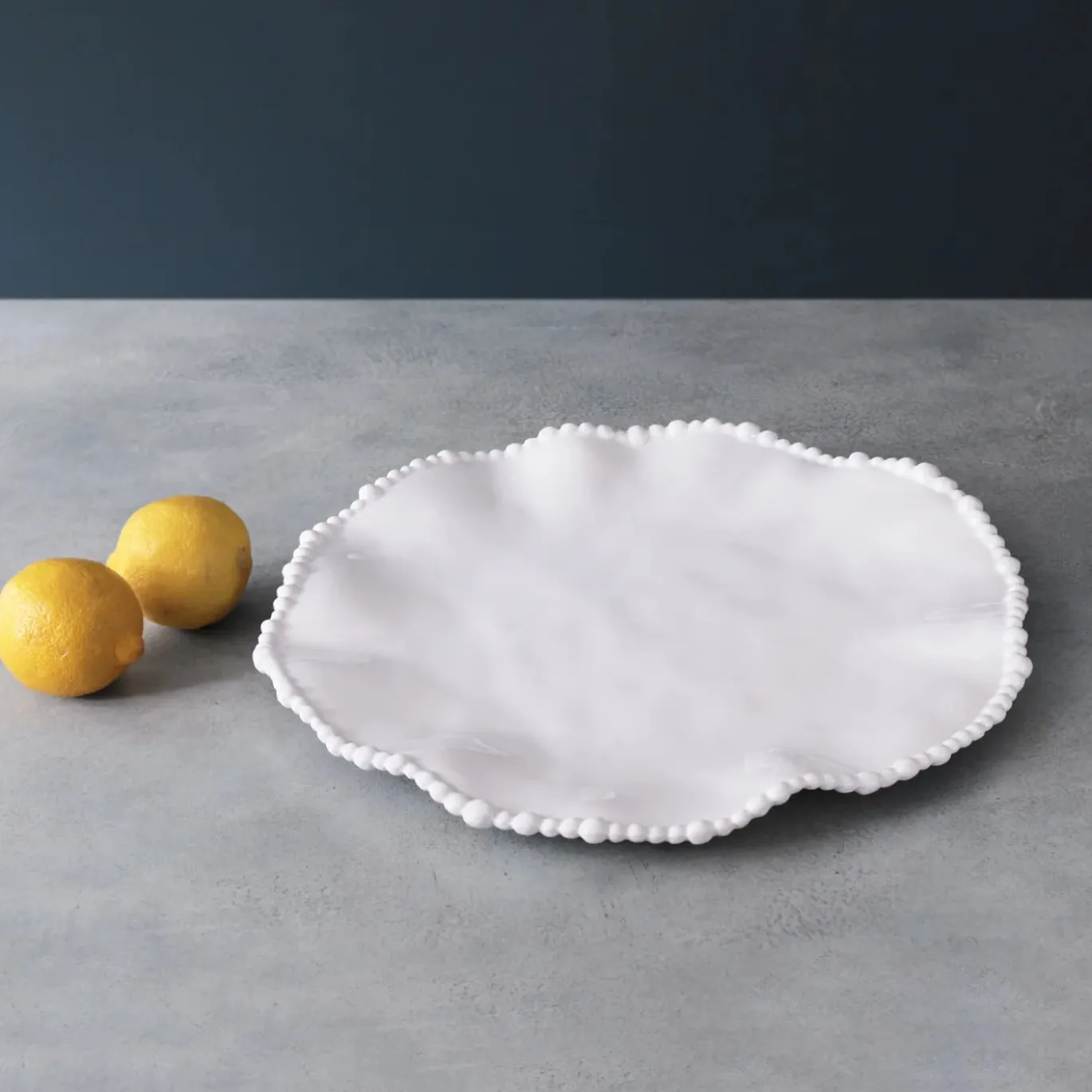 VIDA Alegria 11" Dinner Plate Set of 4 (White)