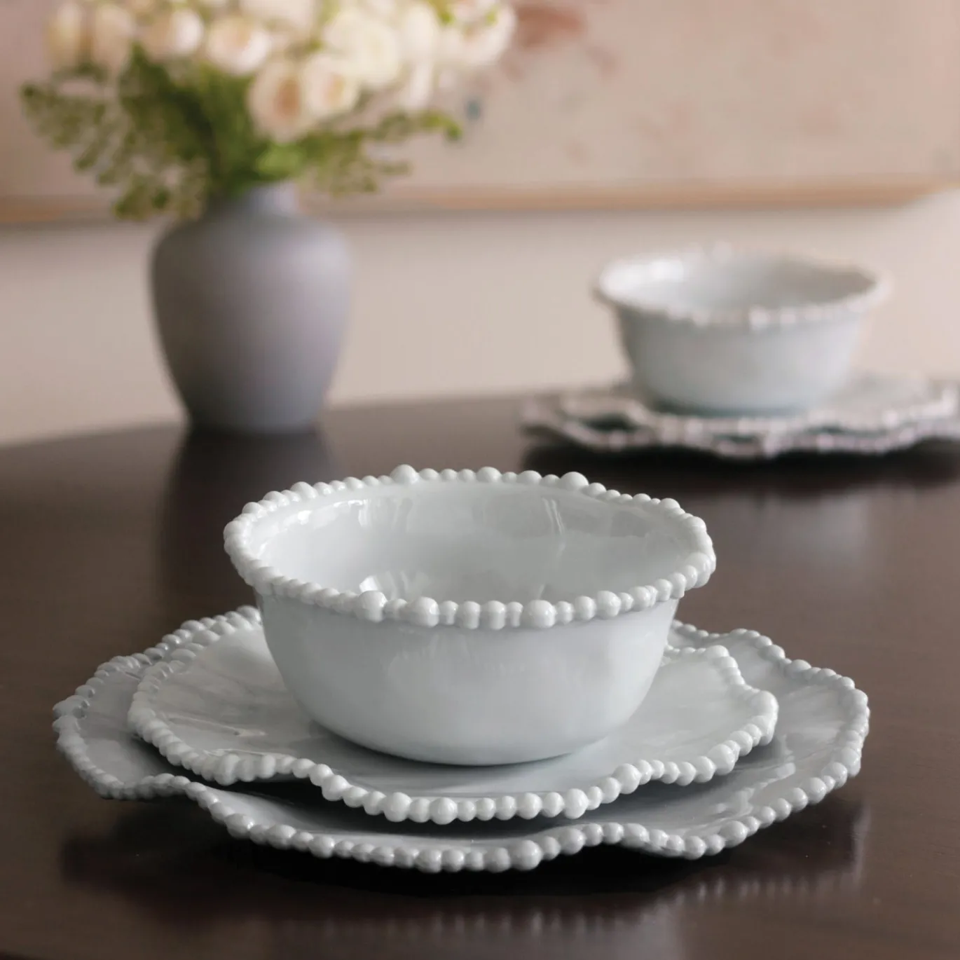 VIDA Alegria Cereal Bowl Set of 4 (Blue)