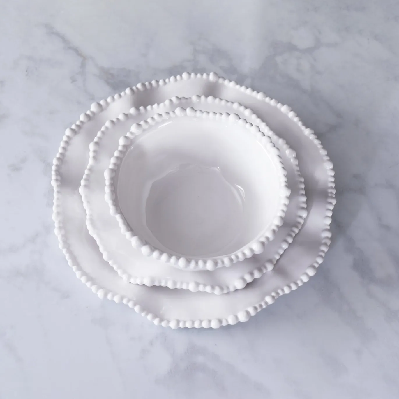 VIDA Alegria Cereal Bowl Set of 4 (White)