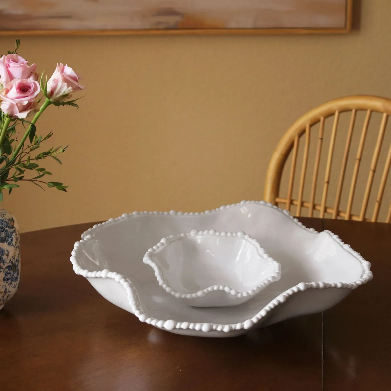 VIDA Alegria Chip & Dip (White)