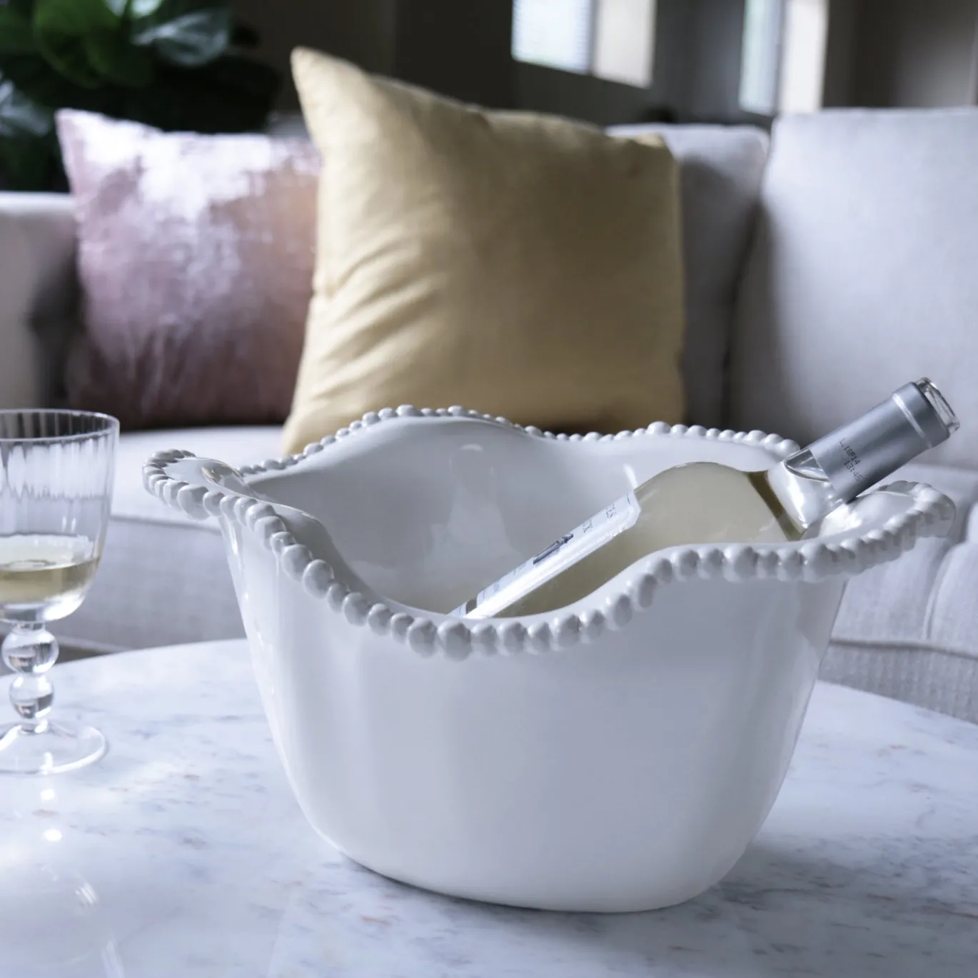 VIDA Alegria Ice Bucket (White)