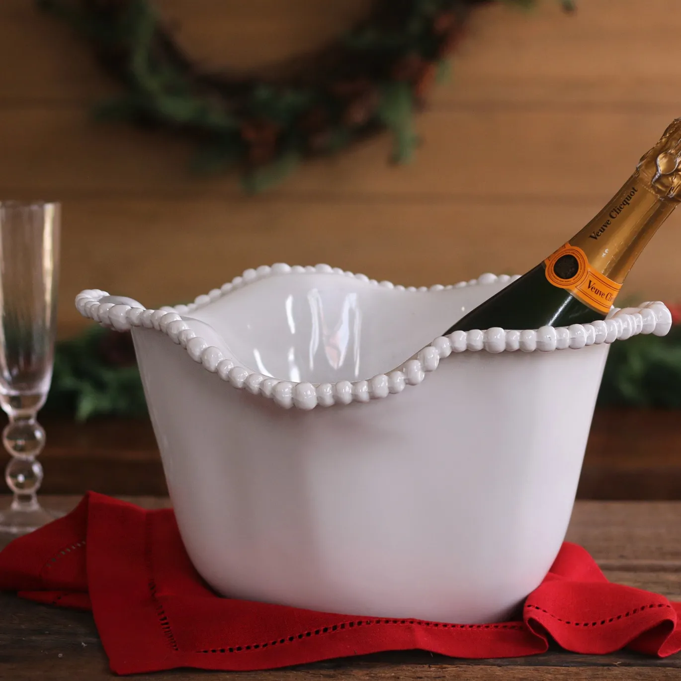 VIDA Alegria Ice Bucket (White)