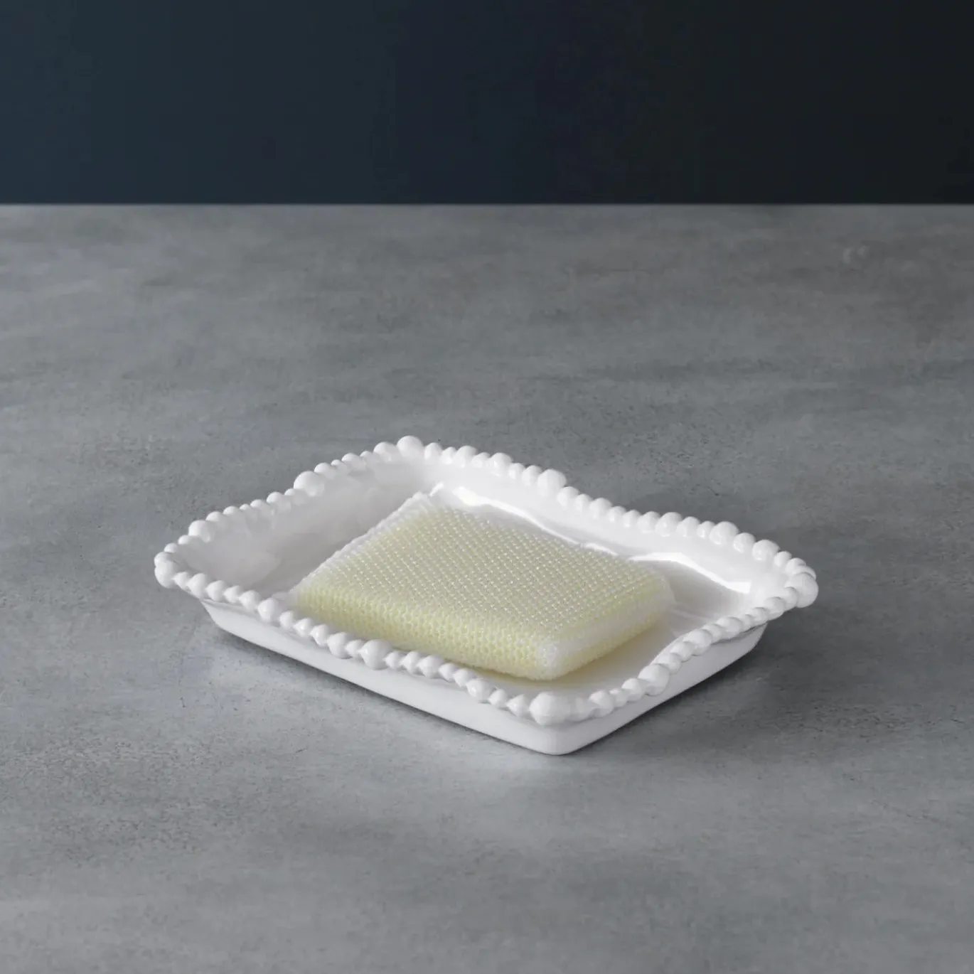VIDA Alegria Kitchen Sponge Holder (White)