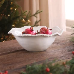VIDA Alegria Large Bowl White