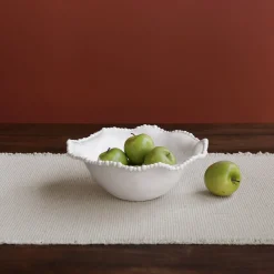 VIDA Alegria Medium Bowl White