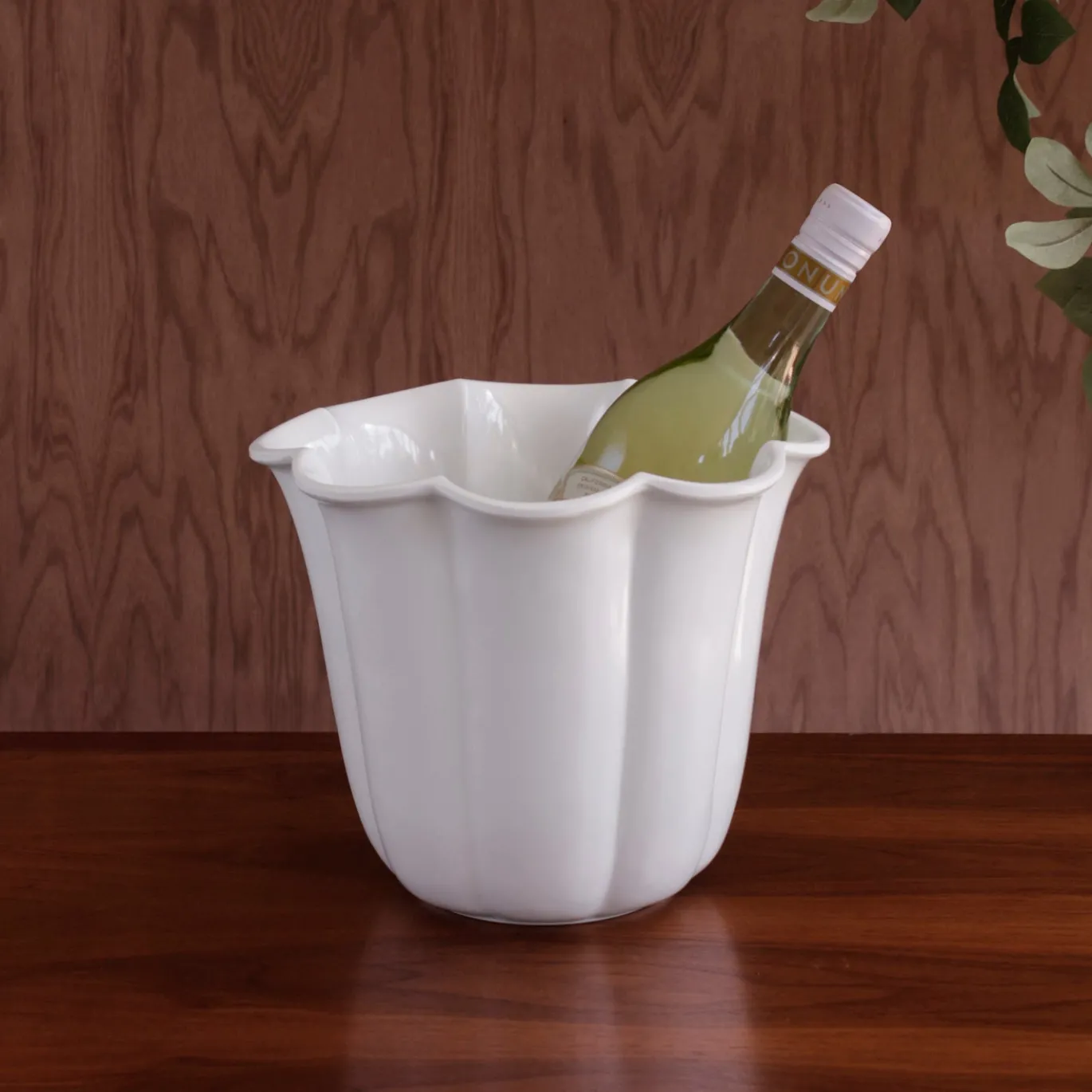 VIDA Amelia Vase White