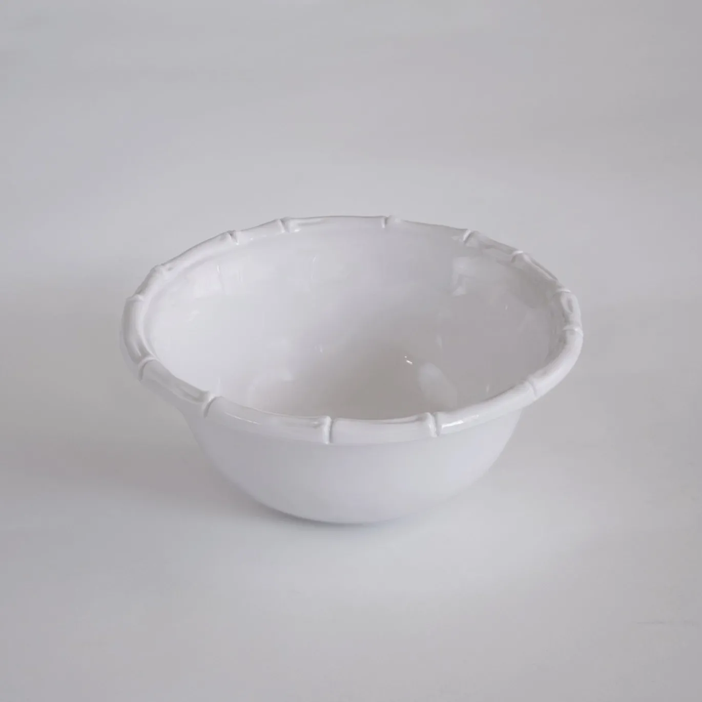 VIDA Bamboo Cereal Bowl Set of 4 (White)