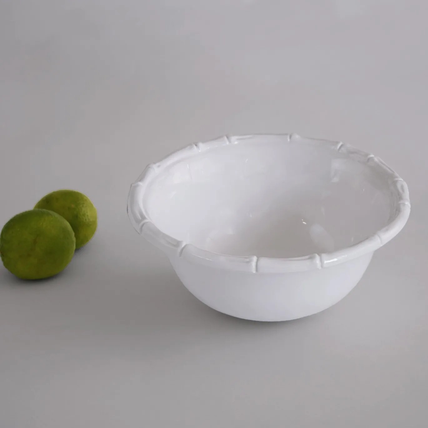 VIDA Bamboo Cereal Bowl Set of 4 (White)