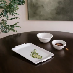 VIDA Bamboo Small Dip Bowl (White)