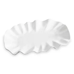 VIDA Bloom Large Oval Platter (White)