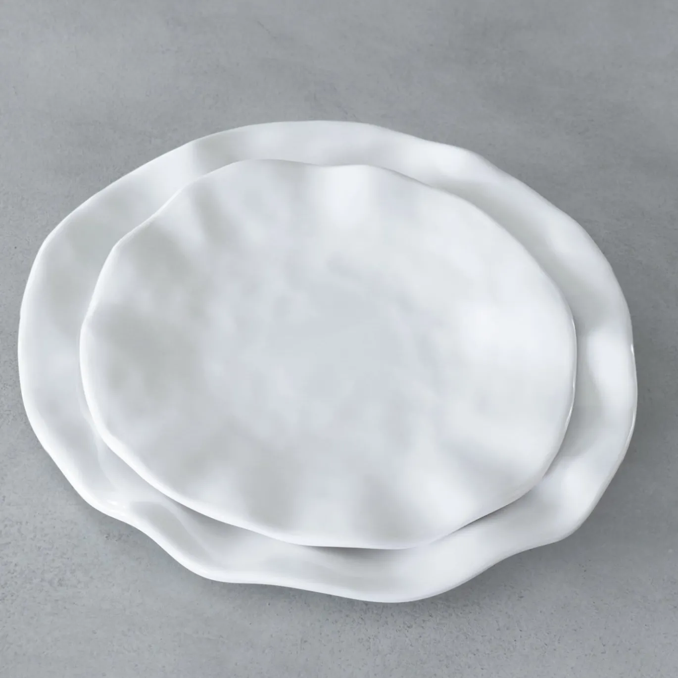 VIDA Havana 11" Dinner Plate Set of 4 (White)