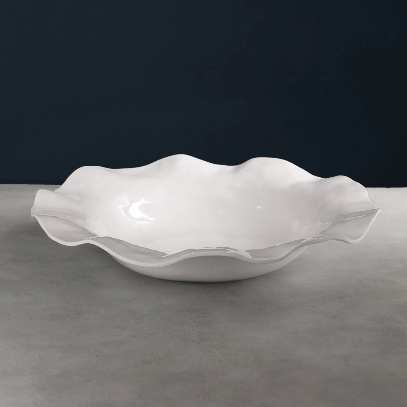 VIDA Havana Extra Large Bowl (White)