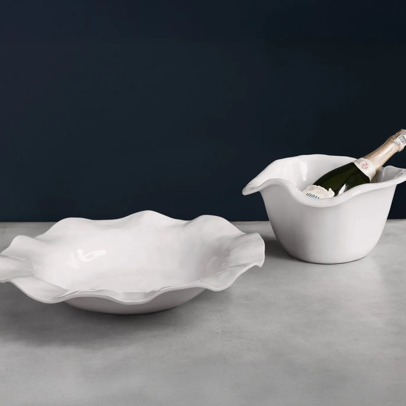 VIDA Havana Extra Large Bowl (White)