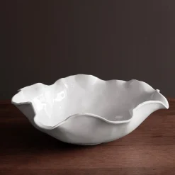 VIDA Havana Extra Large Round Centerpiece (White)