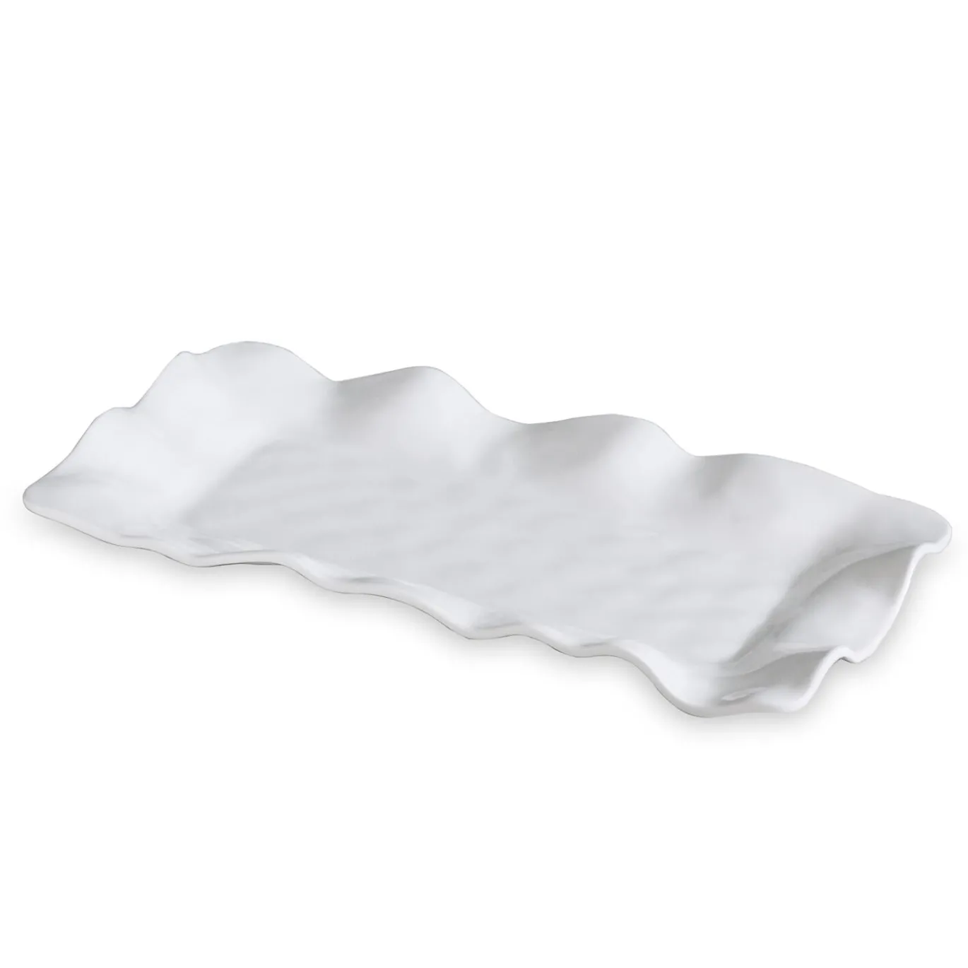 VIDA Havana Long Rectangular Tray (White)