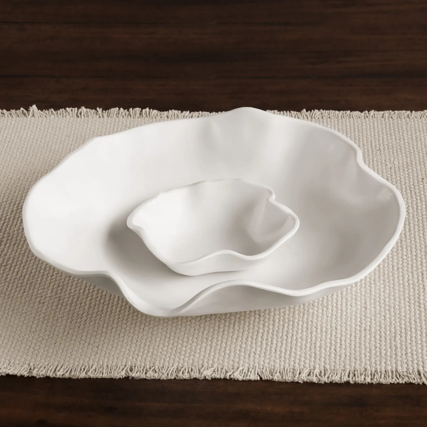 VIDA Nube Bowl with Dip (White)