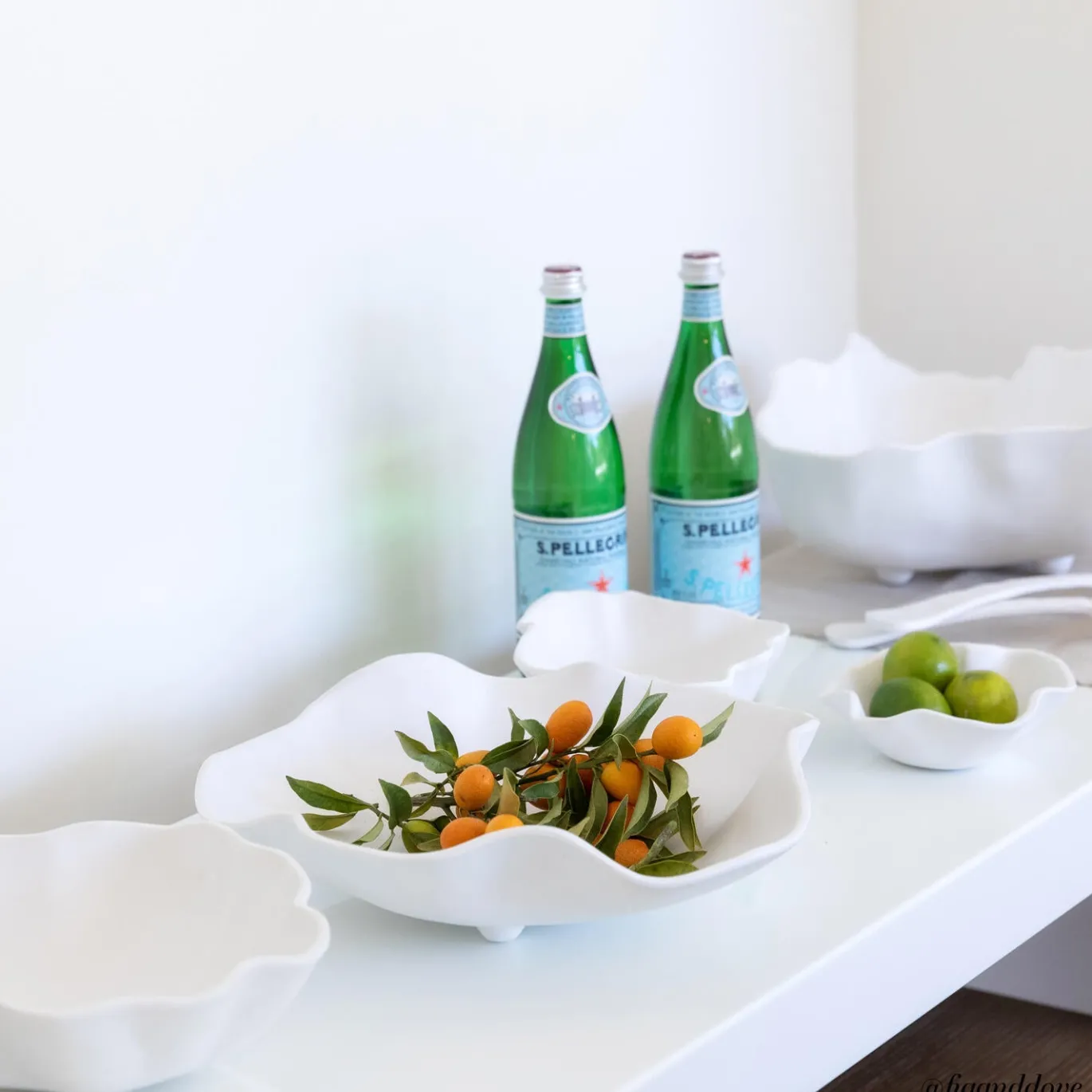 VIDA Nube Bowl with Dip (White)