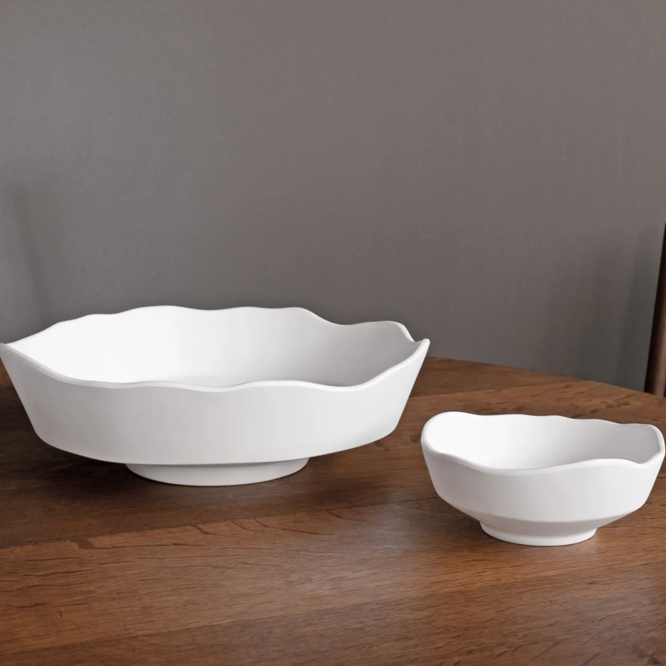 VIDA Nube Dakota Large Bowl White