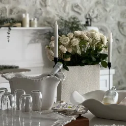 VIDA Nube Extra Large Oval Centerpiece (White)