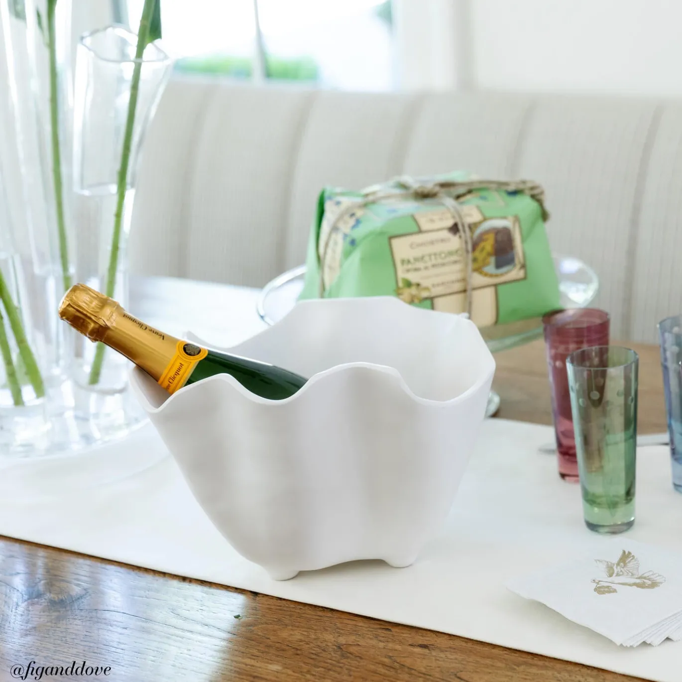 VIDA Nube Ice Bucket (White)