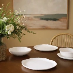 VIDA Nube Salad Plate Set of 4 (White)