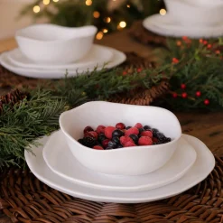VIDA Nube Salad Plate Set of 4 (White)